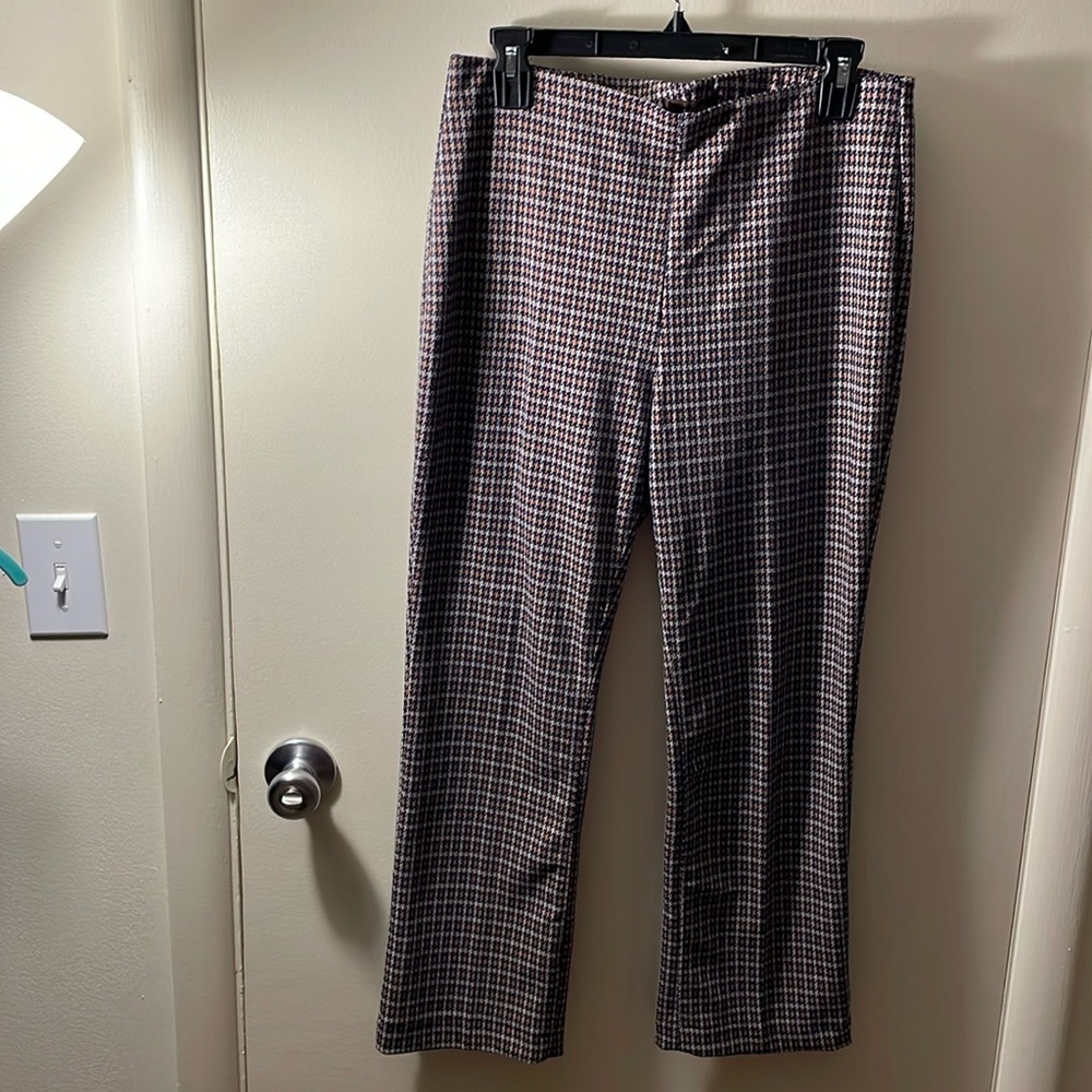 EUC CROSBY. Houndstooth work pants sz.m 118